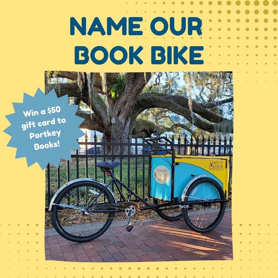Name Our Book Bike Contest - Open Feb 1 to Feb 28