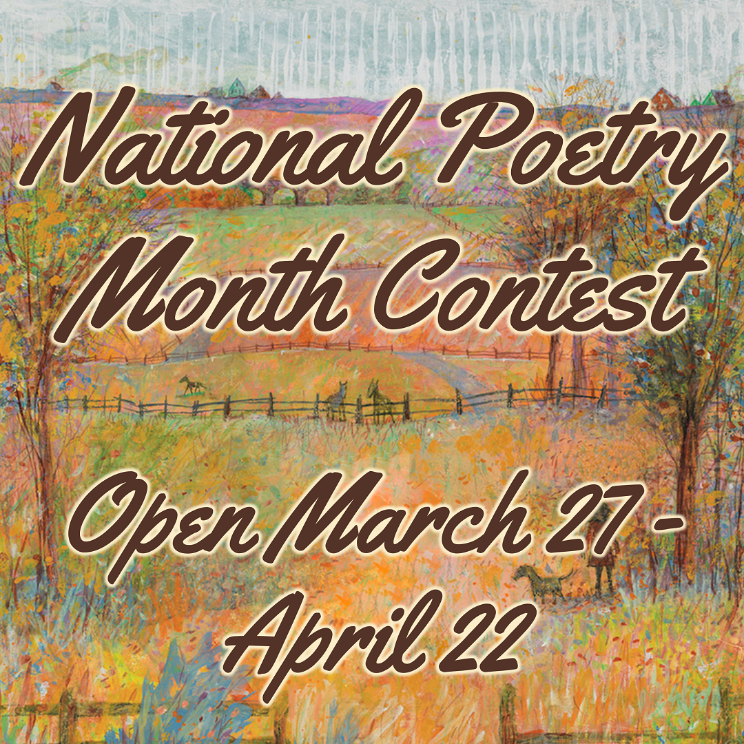 National Poetry Month Contest - Open March 27 to April 22