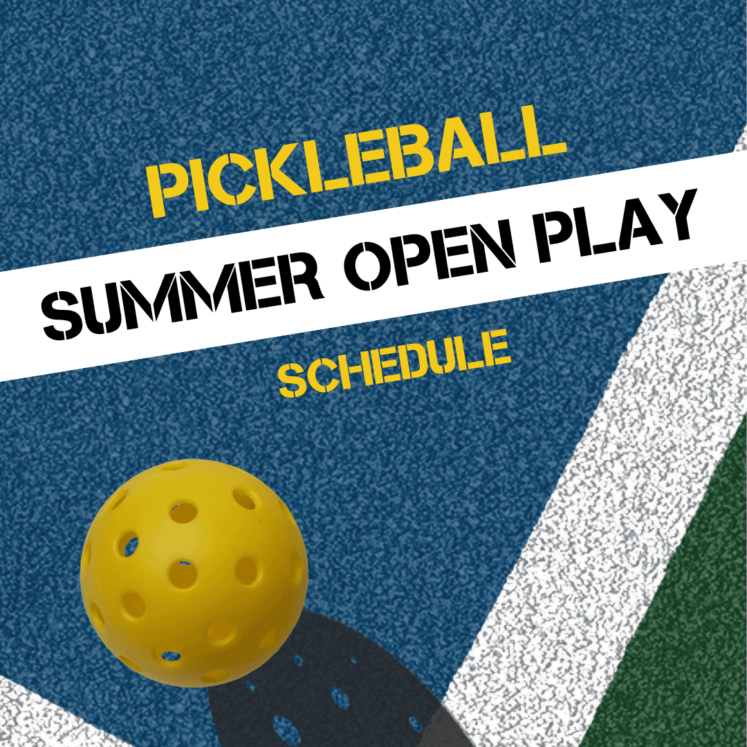 pickleball summer open play
