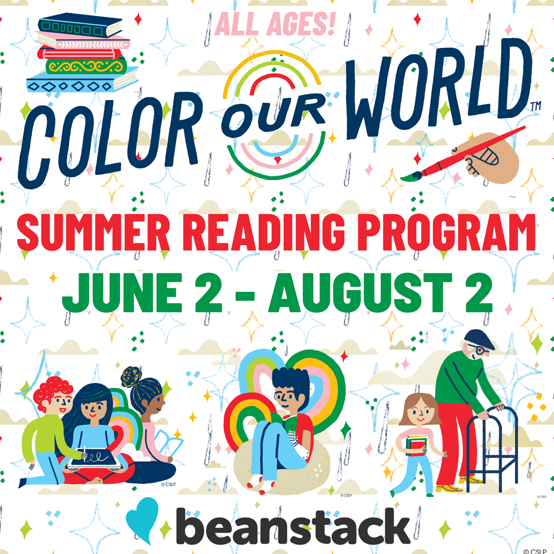 Color Our World Summer Reading Program (All Ages) - June 2 - August 2